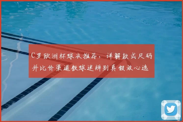 C罗欧洲杯球衣推荐，详解款式尺码并比价渠道教球迷辨别真假放心选购
